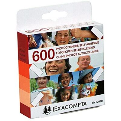 Exacompta Kristallfotohörn - Paket med 10 Exacompta Kristallfotohörn - Paket med 10