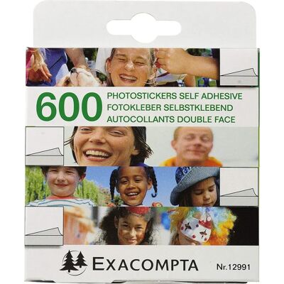 Exacompta Fehér kétoldalas ragacsos párnák - 600 db Exacompta Fehér kétoldalas ragacsos párnák - 600 db