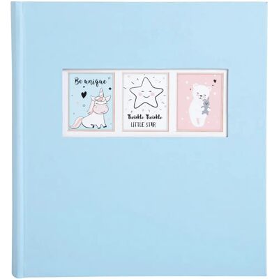 Exacompta Light Blue Photo Album - 60 Pages - 29x32cm - France Exacompta Light Blue Photo Album - 60 Pages - 29x32cm - France