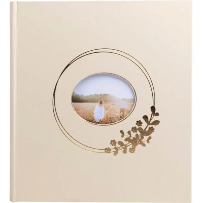 Exacompta Ringflower - Latte Photo Album - Large 60 Pages - France Exacompta Ringflower - Latte Photo Album - Large 60 Pages - France