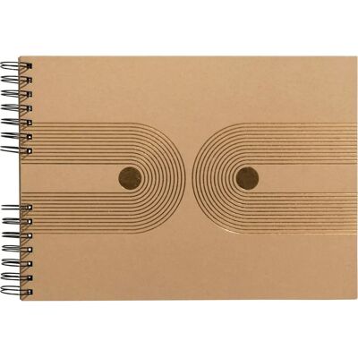 Exacompta Spiral Fotobog - 50 Sider, 32x22 cm, Sort Exacompta Spiral Fotobog - 50 Sider, 32x22 cm, Sort
