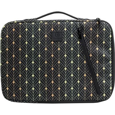 Exacompta Neo Deco Laptop Sleeve - Lightweight, Black, Up to 14" Exacompta Neo Deco Laptop Sleeve - Lightweight, Black, Up to 14"