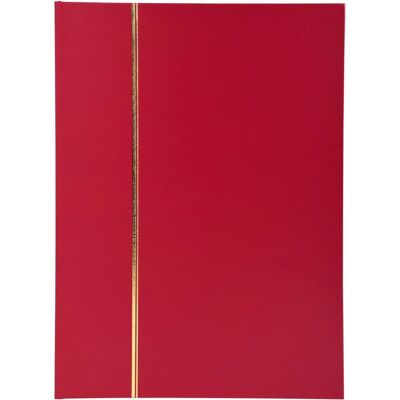 Exacompta Black Faux Leather Stamp Album - Album Exacompta Black Faux Leather Stamp Album - Album