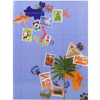 Album di francobolli Exacompta Globe-Trotter 22,5x30,5cm - 16 pagine Album di francobolli Exacompta Globe-Trotter 22,5x30,5cm - 16 pagine