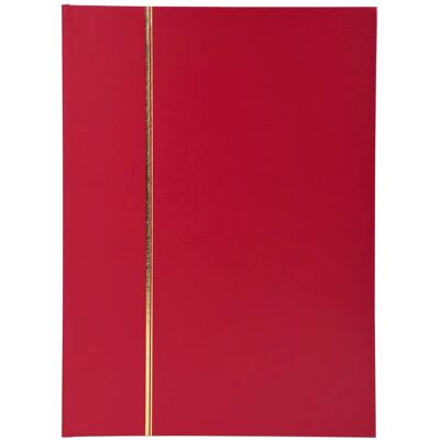 Album premium Exacompta 26133E per collezionisti di francobolli - Pagine nere - 22,5x30,5 cm - Rosso Album premium Exacompta 26133E per collezionisti di francobolli - Pagine nere - 22,5x30,5 cm - Rosso