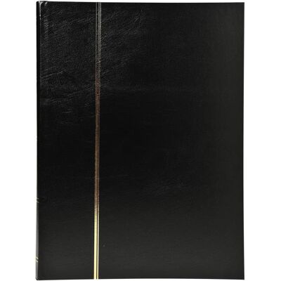 Exacompta Sammelalbum aus Kunstleder - 48 Seiten, 22,5x30,5 cm - Schwarz Exacompta Sammelalbum aus Kunstleder - 48 Seiten, 22,5x30,5 cm - Schwarz