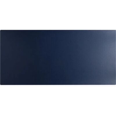 Exacompta 29124E Desk Pad - Faux Leather, Blue, 35x60cm - Office Use Exacompta 29124E Desk Pad - Faux Leather, Blue, 35x60cm - Office Use