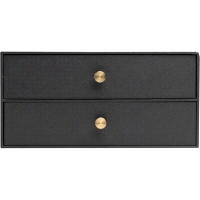 Exacompta 30601E Schwarzer Schreibtischschubladen-Organizer - Schubladenorganizer Exacompta 30601E Schwarzer Schreibtischschubladen-Organizer - Schubladenorganizer