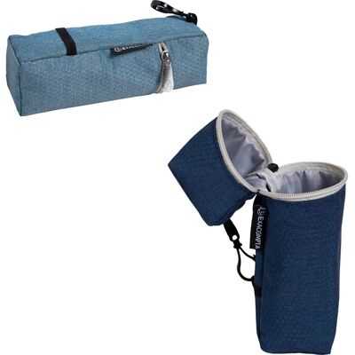 Exacompta Bärbart pennfack - BeeBlue - Set om 6 Exacompta Bärbart pennfack - BeeBlue - Set om 6