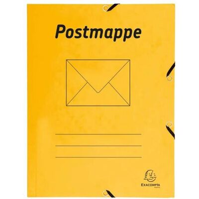 Dossier Exacompta 55549B - A4, Carton, Jaune - Dossier - Publicité Dossier Exacompta 55549B - A4, Carton, Jaune - Dossier - Publicité