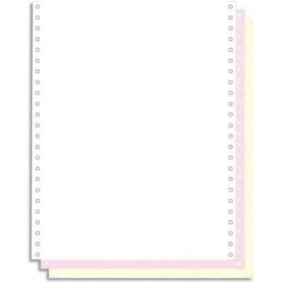 Exacompta Listenpapier - Weiß/Rosa/Gelb - 3-lagig - 1000 Blatt Exacompta Listenpapier - Weiß/Rosa/Gelb - 3-lagig - 1000 Blatt