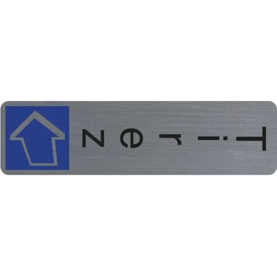 Exacompta Modello 67158E Piastra adesiva effetto alluminio Exacompta Modello 67158E Piastra adesiva effetto alluminio