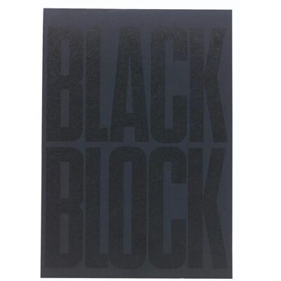 Exacompta Svart Anteckningsblock - 70 Ark - A4 - Gula Linjer - Frankrike Exacompta Svart Anteckningsblock - 70 Ark - A4 - Gula Linjer - Frankrike