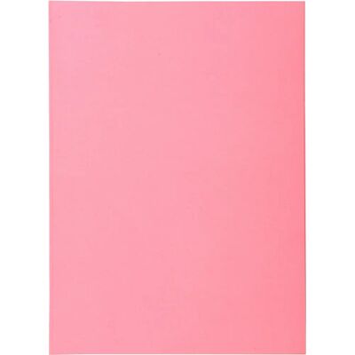 Lot de 10 Sous-chemises Rose Pastel Exacompta - 22x31cm - A4 - Publicité Lot de 10 Sous-chemises Rose Pastel Exacompta - 22x31cm - A4 - Publicité