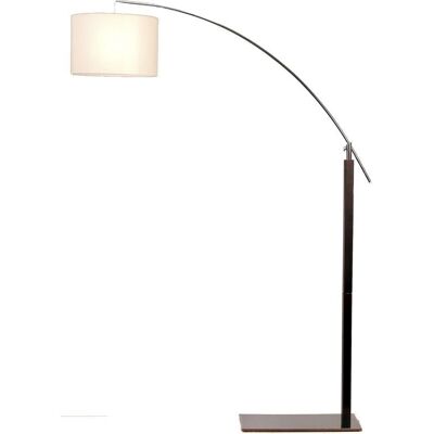 Lampadaire Rainbow d'Aluminor - Hauteur réglable, abat-jour en coton blanc - Publicité Lampadaire Rainbow d'Aluminor - Hauteur réglable, abat-jour en coton blanc - Publicité