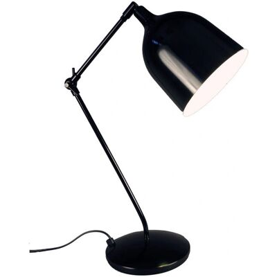Lampe de Bureau Aluminor Mekano Noire - E27 40W Ajustable - Publicité Lampe de Bureau Aluminor Mekano Noire - E27 40W Ajustable - Publicité