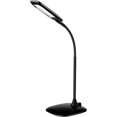 Aluminor Mika LED skrivbordslampa - Flexibelt arm - 6W - Svart Aluminor Mika LED skrivbordslampa - Flexibelt arm - 6W - Svart