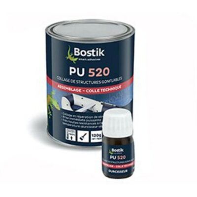 Bostik - Marine PU Adhesive 520 with Hardener 750ml - Clear Bostik - Marine PU Adhesive 520 with Hardener 750ml - Clear