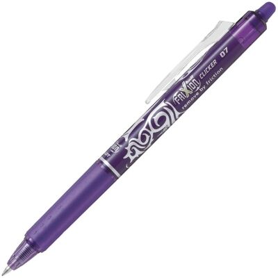 Bolígrafo Frixion Clicker Violeta - Pack de 12 Bolígrafo Frixion Clicker Violeta - Pack de 12