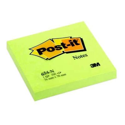 3M 654-NG Notatth papir - Grønn - Notatpapir 3M 654-NG Notatth papir - Grønn - Notatpapir