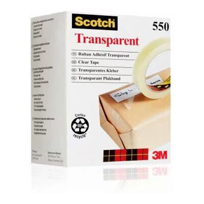 Scotch 7100194347 Tätningsband - Transparent - 66 m Scotch 7100194347 Tätningsband - Transparent - 66 m