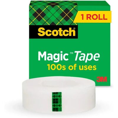 3M Scotch Magic Neviditelná páska - 19mm x 33m - Transparentní - Typ produktu: Páska 3M Scotch Magic Neviditelná páska - 19mm x 33m - Transparentní - Typ produktu: Páska