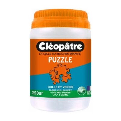 Colle et vernis Cléopâtre LCC5-250 - Pour puzzles et bricolage Colle et vernis Cléopâtre LCC5-250 - Pour puzzles et bricolage