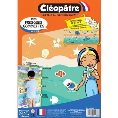 Stickers enfants Cleopatre ATEMER - Animaux Marins Décor & Repositionnables Stickers enfants Cleopatre ATEMER - Animaux Marins Décor & Repositionnables
