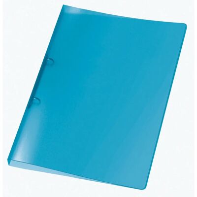 Classeur à anneaux bleu A4 Viquel Veloflex - Classeur à anneaux - Publicité Classeur à anneaux bleu A4 Viquel Veloflex - Classeur à anneaux - Publicité