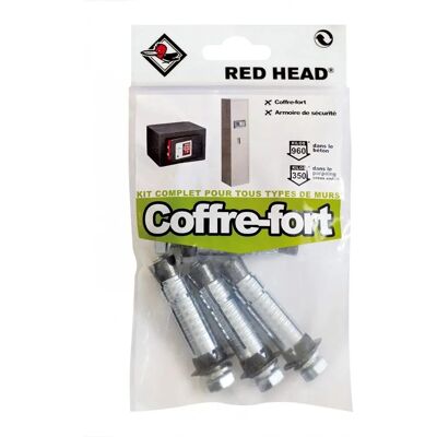 Red Head - Chevilles en acier inox 14x55mm - Ancrages muraux - Publicité Red Head - Chevilles en acier inox 14x55mm - Ancrages muraux - Publicité