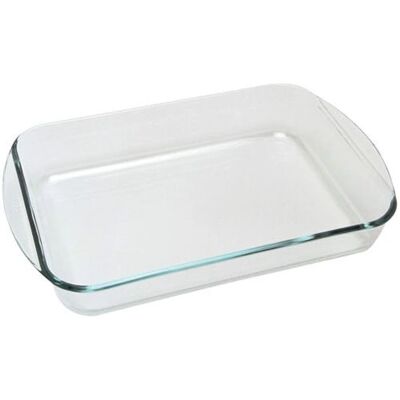 Tăviță de copt din sticlă Pyrex - 35x23cm, 2.6L, Transparentă Tăviță de copt din sticlă Pyrex - 35x23cm, 2.6L, Transparentă
