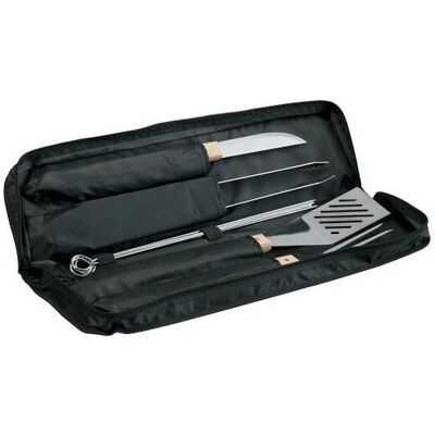 Campingaz 205829 Ensemble Barbecue en Acier Inoxydable - Accessoires - Publicité Campingaz 205829 Ensemble Barbecue en Acier Inoxydable - Accessoires - Publicité
