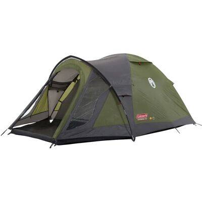 Coleman Darwin 3 Plus Olijf Koepeltent - Kampeeruitrusting Coleman Darwin 3 Plus Olijf Koepeltent - Kampeeruitrusting