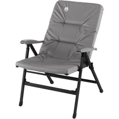 Coleman Adjustable Recliner Chair - Grey - 8 Positions Coleman Adjustable Recliner Chair - Grey - 8 Positions