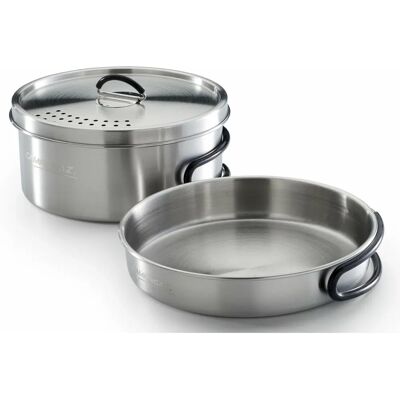 Campingaz Topf-Set Trekking Kit 3-teilig Edelstahl - Kochset Campingaz Topf-Set Trekking Kit 3-teilig Edelstahl - Kochset
