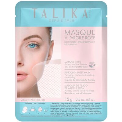 Masque Argile Rose Talika - Masque visage Masque Argile Rose Talika - Masque visage