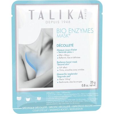 Talika Bio Enzymes Body Mask - Firming Décolleté Sheet Mask Talika Bio Enzymes Body Mask - Firming Décolleté Sheet Mask