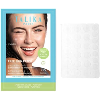 Talika Free Skin Ansiktslapper - Mot kviser - 25 enheter Talika Free Skin Ansiktslapper - Mot kviser - 25 enheter