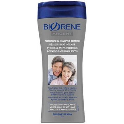 Shampoing Intensif Biorene Argent Eugene Perma - Shampoo - Publicité Shampoing Intensif Biorene Argent Eugene Perma - Shampoo - Publicité