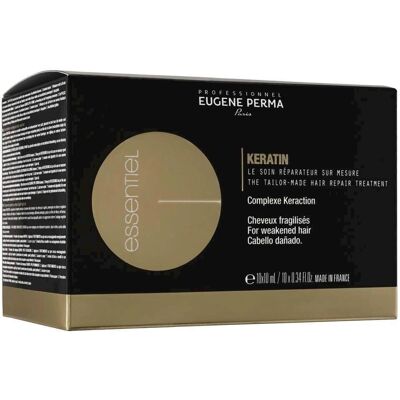 Eugène Perma Keratin Booster 10x10 ml - Traitement capillaire - Publicité Eugène Perma Keratin Booster 10x10 ml - Traitement capillaire - Publicité