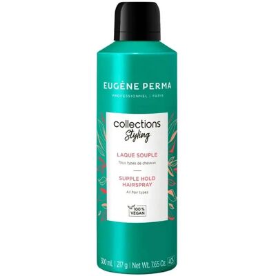 Laque souple Collections styling Eugène Perma 300ML - Publicité Laque souple Collections styling Eugène Perma 300ML - Publicité