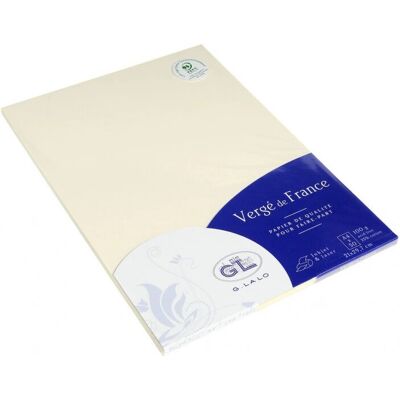 Clairefontaine 47216L Elfenbein Kunstpapier - Kunstpapier Clairefontaine 47216L Elfenbein Kunstpapier - Kunstpapier
