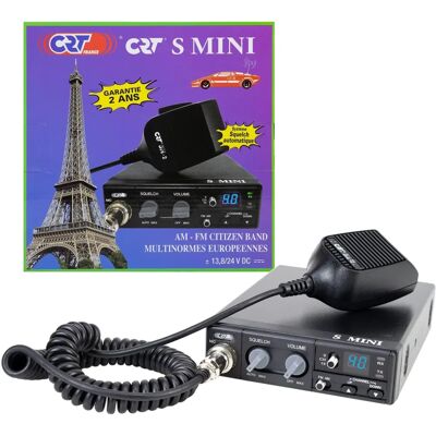 CRT S Mini Dual Voltage Funkgerät - AM-FM CRT S Mini Dual Voltage Funkgerät - AM-FM