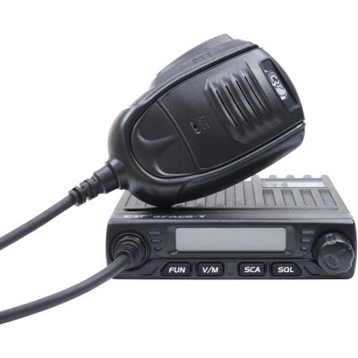 CRT SPACE V VHF Radio Station - 136-174MHz, 199 channels, PC programmable CRT SPACE V VHF Radio Station - 136-174MHz, 199 channels, PC programmable