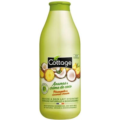 Cottage Ananas Kokos Cremiges Energie Dusche - Duschgel Cottage Ananas Kokos Cremiges Energie Dusche - Duschgel