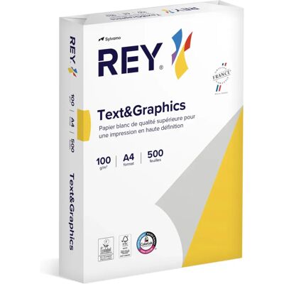 Papier A4 pour photocopie International Paper Rey Text & Graphics 170 CIE - 500 feuilles - Publicité Papier A4 pour photocopie International Paper Rey Text & Graphics 170 CIE - 500 feuilles - Publicité