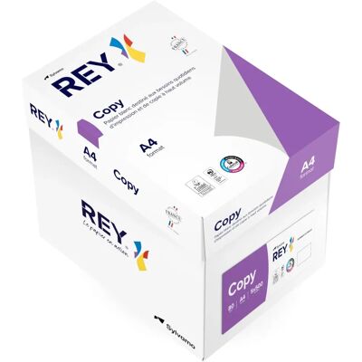 Rey Copy A4 80g/m² - 2500 Blatt - Kopierpapier Rey Copy A4 80g/m² - 2500 Blatt - Kopierpapier