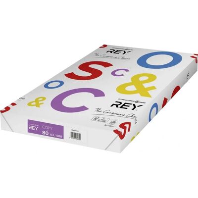 Rey Copy A3 Papier - 500 Blatt - Kopiertyp Rey Copy A3 Papier - 500 Blatt - Kopiertyp
