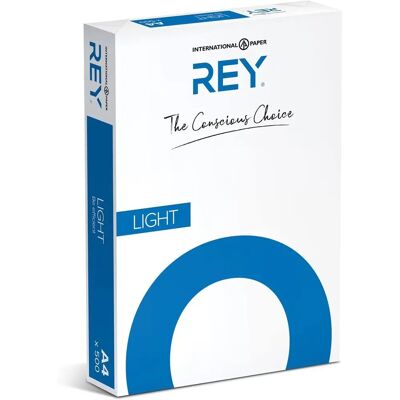 Carta da stampa Rey Light A4 - 75g - Multiuso - Certificato FSC Carta da stampa Rey Light A4 - 75g - Multiuso - Certificato FSC