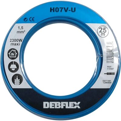 DEBFLEX H07V-U 1,5mm² Sztywny kabel - Kabel DEBFLEX H07V-U 1,5mm² Sztywny kabel - Kabel